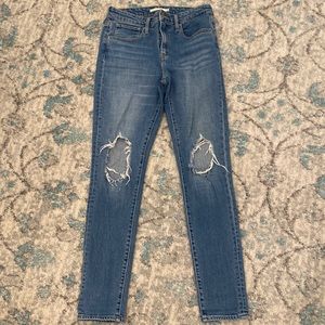 Levi’s high rise skinny jeans